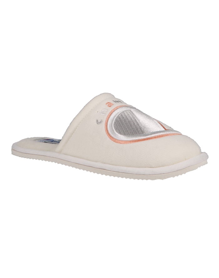 Champion Slippers Dames - Wit - Sleepover Ii ( 345907-YSG )